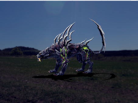 Shadow Saber-Tooth Tiger