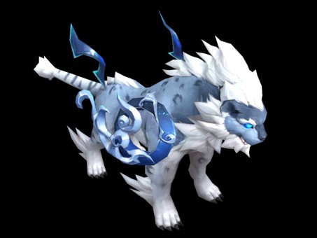 Thunder leopard creature game model