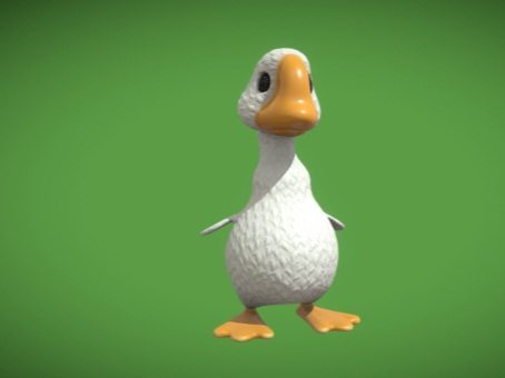 Cartoon Duck Duck Little Yellow Duck Little Duck Cartoon Animal Poultry Rhubarb Duck Goose Cartoon Character Wild Duck Duck Toy White Swan Q Version
