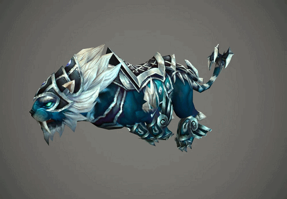 Next generation saber-toothed tiger mount [with animation] armor tiger mount