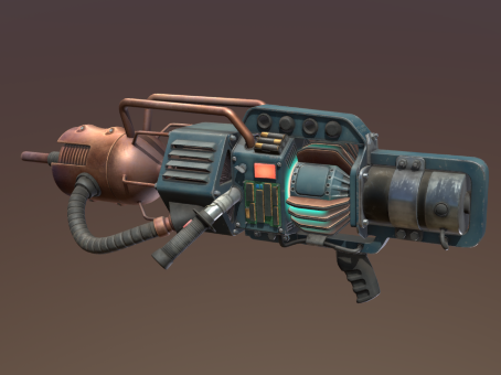 Electromagnetic gun laser gun laser gun pulse rifle future firearms science fiction machine gun laser gun laser weapon electromagnetic weapon science fiction weapon charge