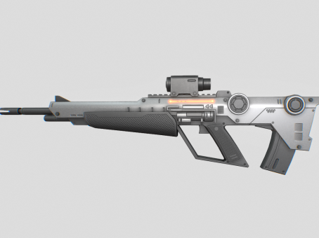 Sci-fi Sniper Gun Sci-fi Sci-fi Rifle Laser Pulse Gun Sniper Rifle Future Firearms Sniper Rifle Future City Future Firearms Cyberpunk