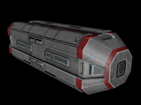 Energy Warehouse Science Fiction Future Mechanical Equipment Scene Parts