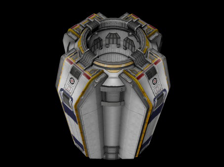 Connectors Sci-Fi Future Mechanical Weapon Scene Parts