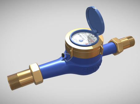 Water pump water meter water pipe connection water meter engineering pipe meter industrial equipment