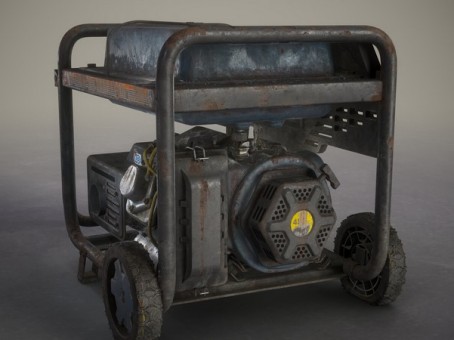 Old gasoline generator