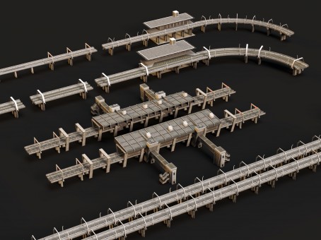 viaduct viaduct railway sci-fi railway sci-fi highway future highway freeways brutality traffic future highway sci-fi viaduct