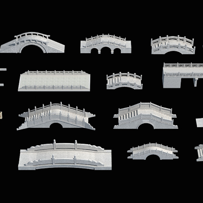 Chinese Bridge Classical Bridge Arch Bridge Flat Bridge