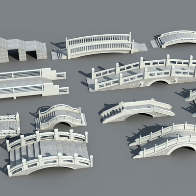 modern bridge arch bridge flat bridge