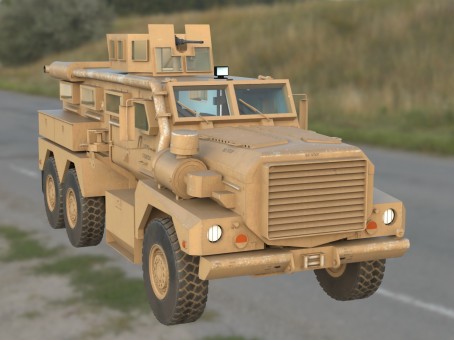 anti-mine anti-ambush vehicle mine protection vehicle military