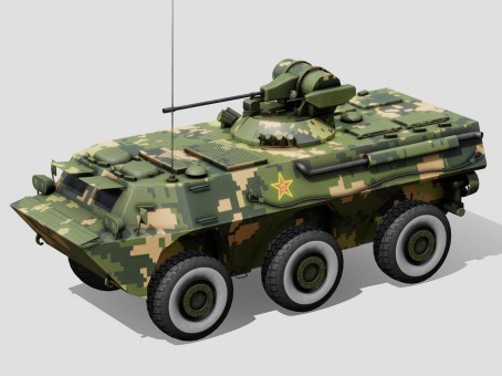 ZSL-92 armored personnel carrier ZSL-92 wheeled armored vehicle armored vehicle PBR artillery carrier military weapons tank