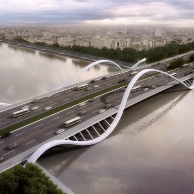 modern river-crossing bridge sea-crossing bridge modern bridge