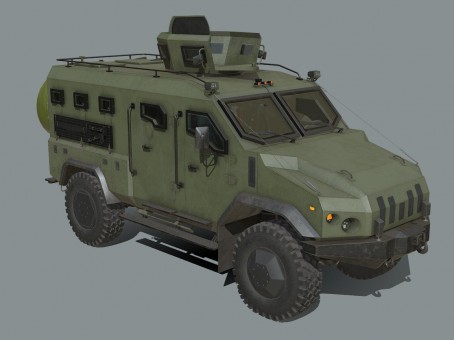 Armored Personnel Carrier Realistic Military Armored Vehicle Off-road Vehicle