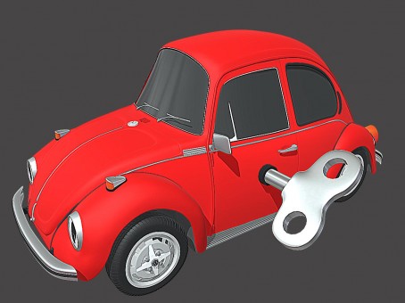 Toy Car Children's Toy Coil Car Car Toy