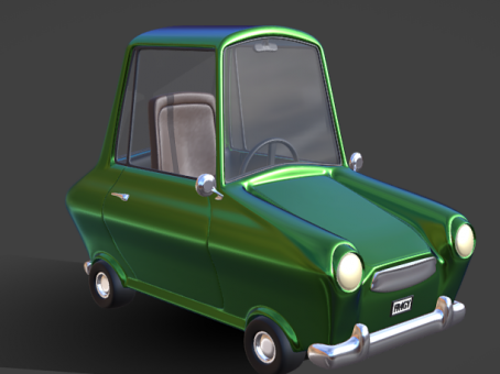 Cartoon car car car car car car cartoon car racing classic car sports car cute cartoon scene tricycle Q version