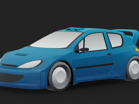 Peugeot 206 car