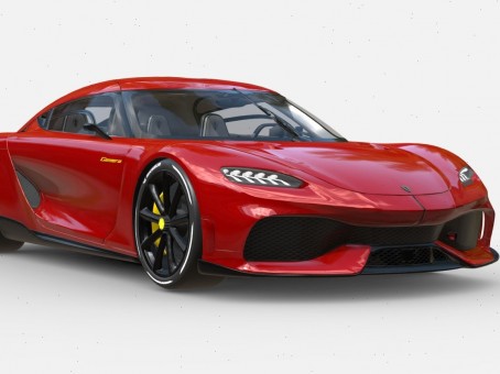Super sports car Gemera