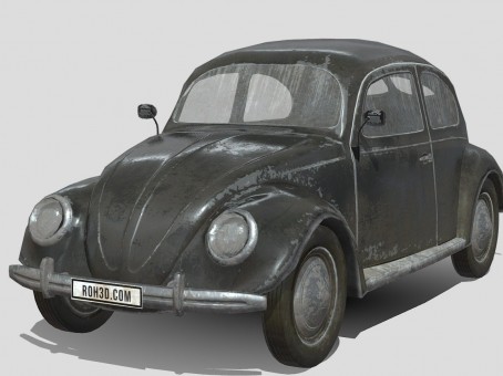 Dirty Car -1949 Volkswagen Beetle