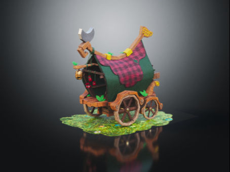 Cartoon Carriage Fairy Car Cartoon Carriage Cartoon Carriage