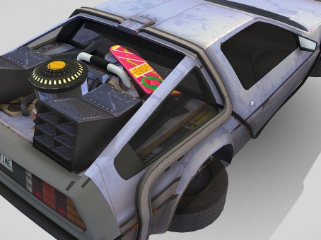 Back to the Future DeLorean Time Machine