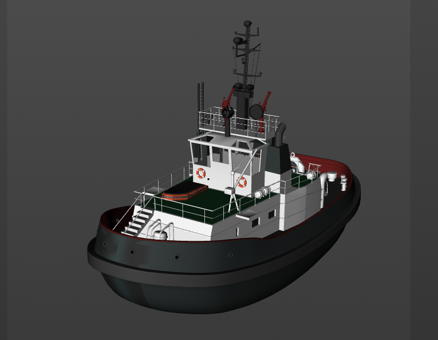 Small Exploration Boat Traffic Car Aircraft Vehicle Model
