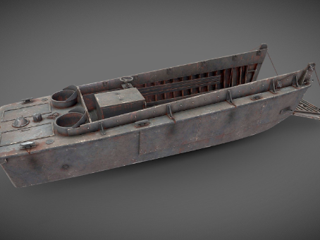 Landing craft, assault craft, transport boat, troop carrier, military vehicle, World War II