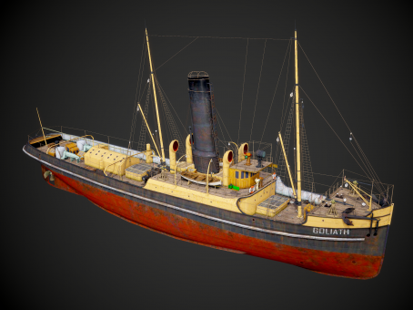 Auxiliary warship transport ship special ship engineering ship modern ship construction ship waterway dredging supply ship