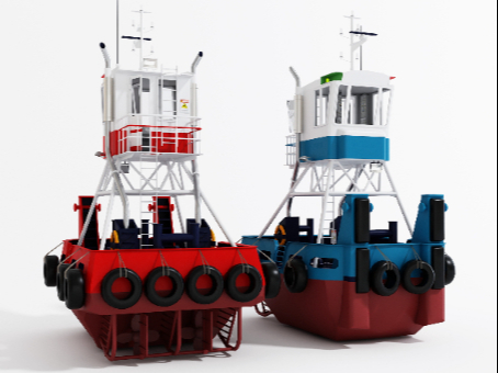 Modern Lighthouse Ship Tower