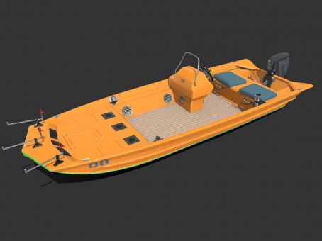 Motorboat Fishing Boat Speedboat Yacht Fishing Boat PBR Next Generation Boat Fishing Boat Private Yacht Electric Fishing Boat Rescue Boat