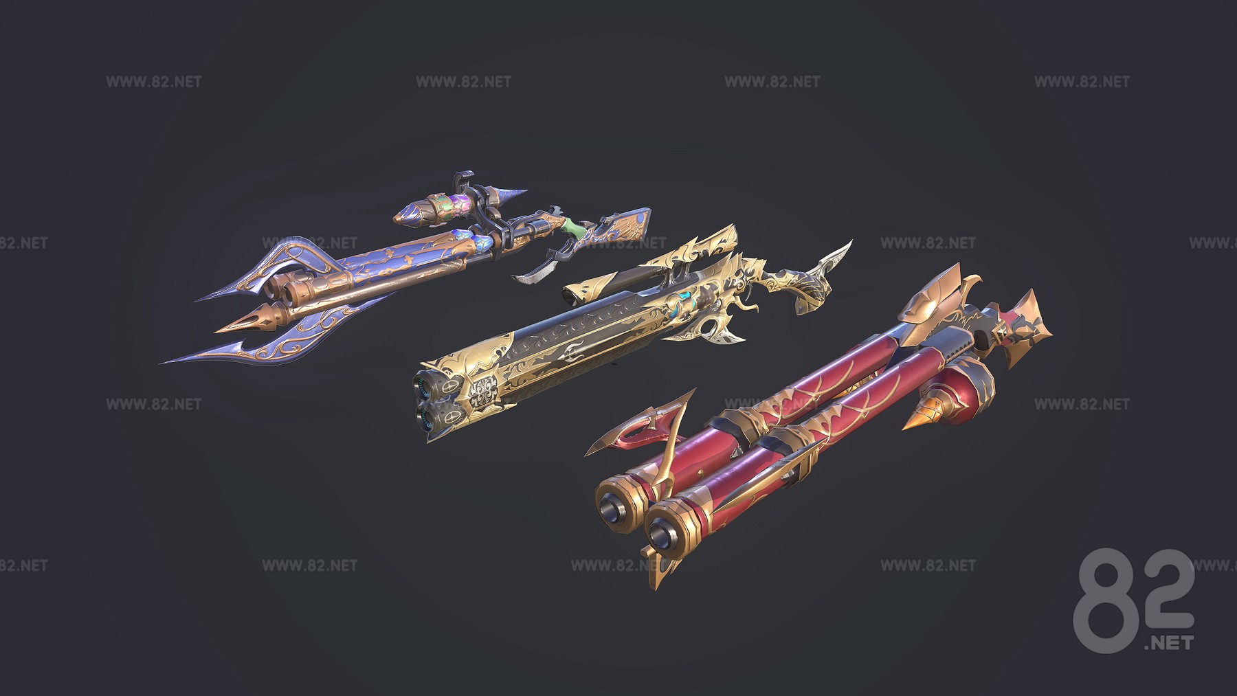 Musket Gun Magic Magic shotgun musket 3d Model max fbx tbscene | 82Models