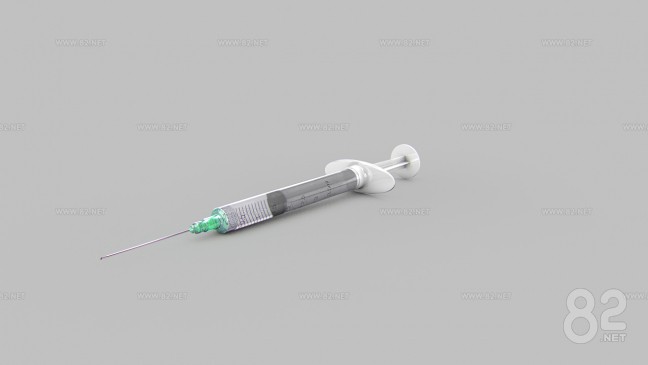 Free Needle Injection Model Injection tube needle tube 3d Model c4d | 82Models