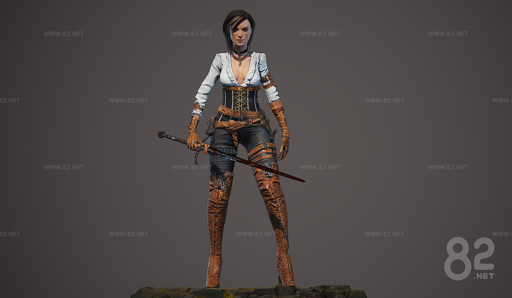 Assassin Models Female Assassin 3d Model ma/mb | 82Models