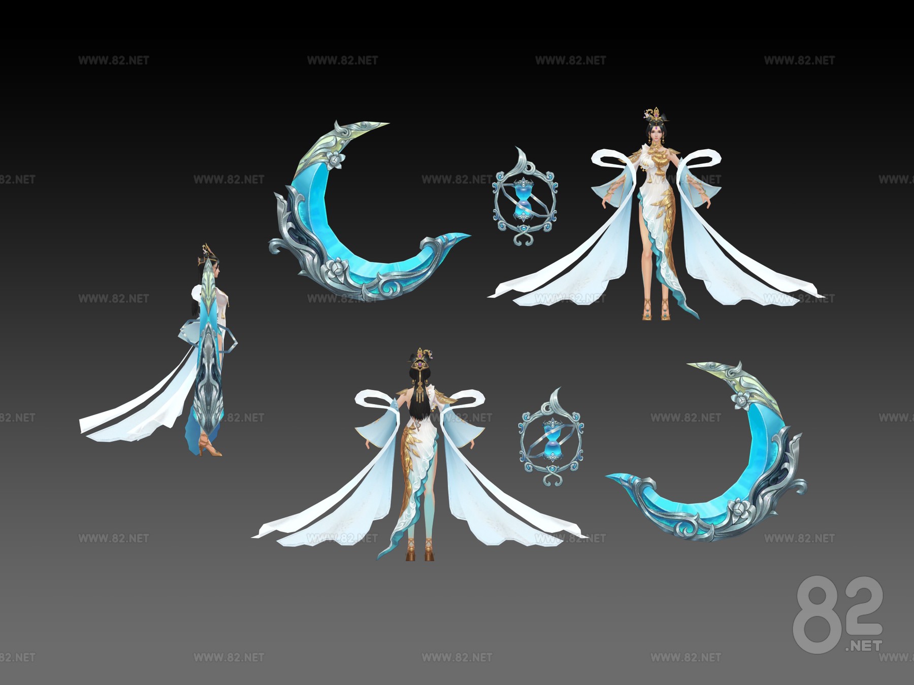 Chang'e Heavenly Daughter 3d Model max 82Models