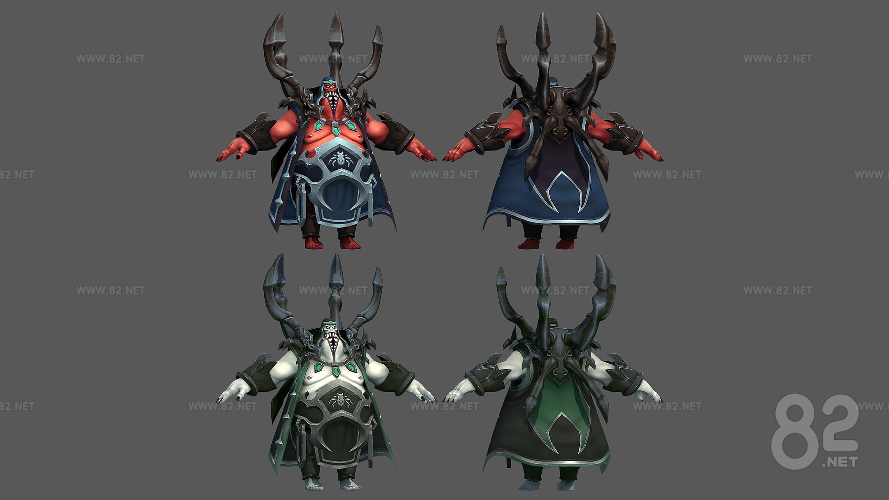 Rift Ogre Hell Demon 3d Model max fbx | 82Models