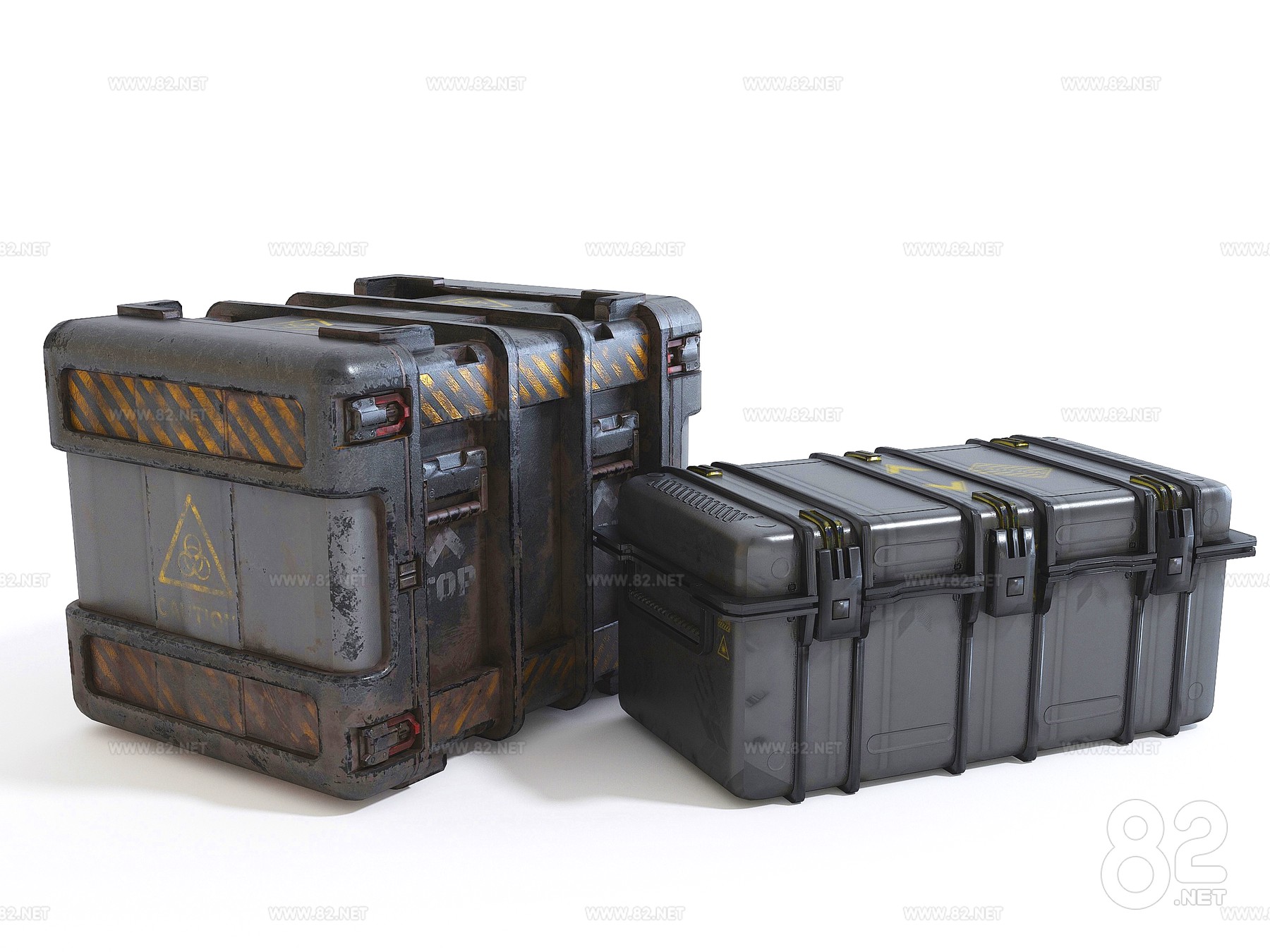 Military equipment box modern style 3d Model max | 82Models