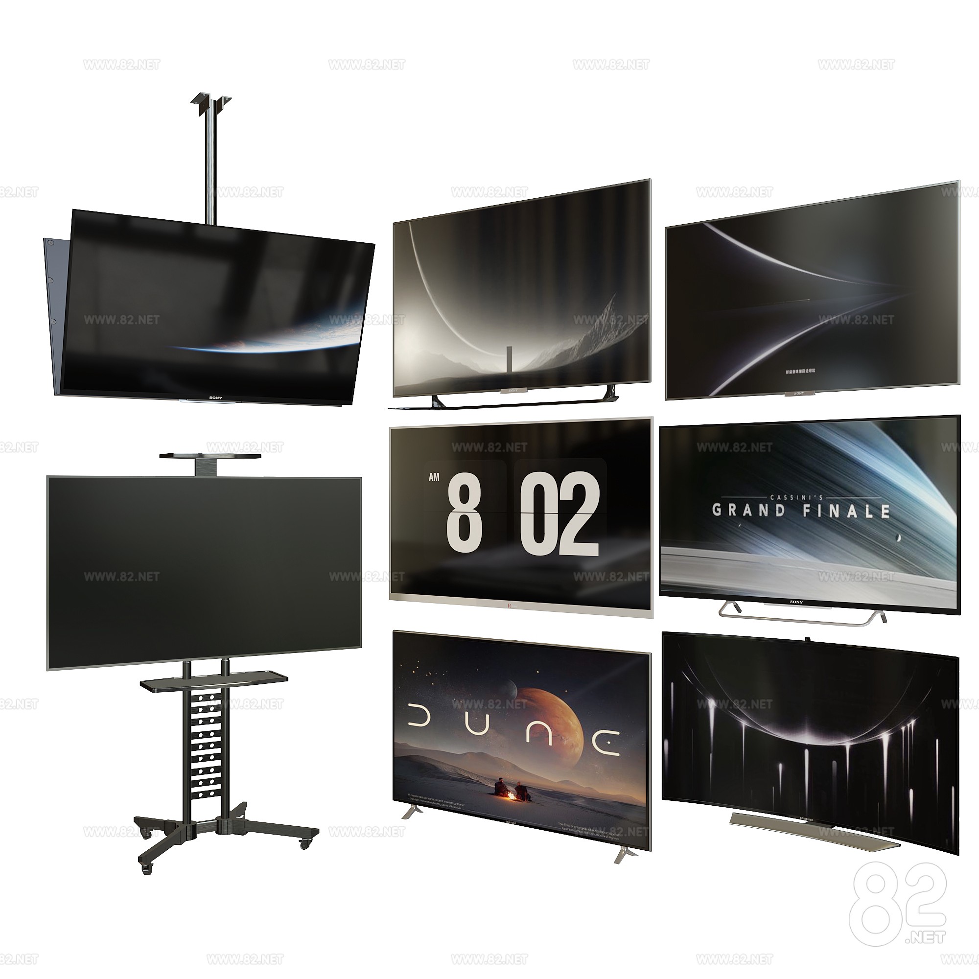 Pylon TV electronic equipment 3d Model max | 82Models