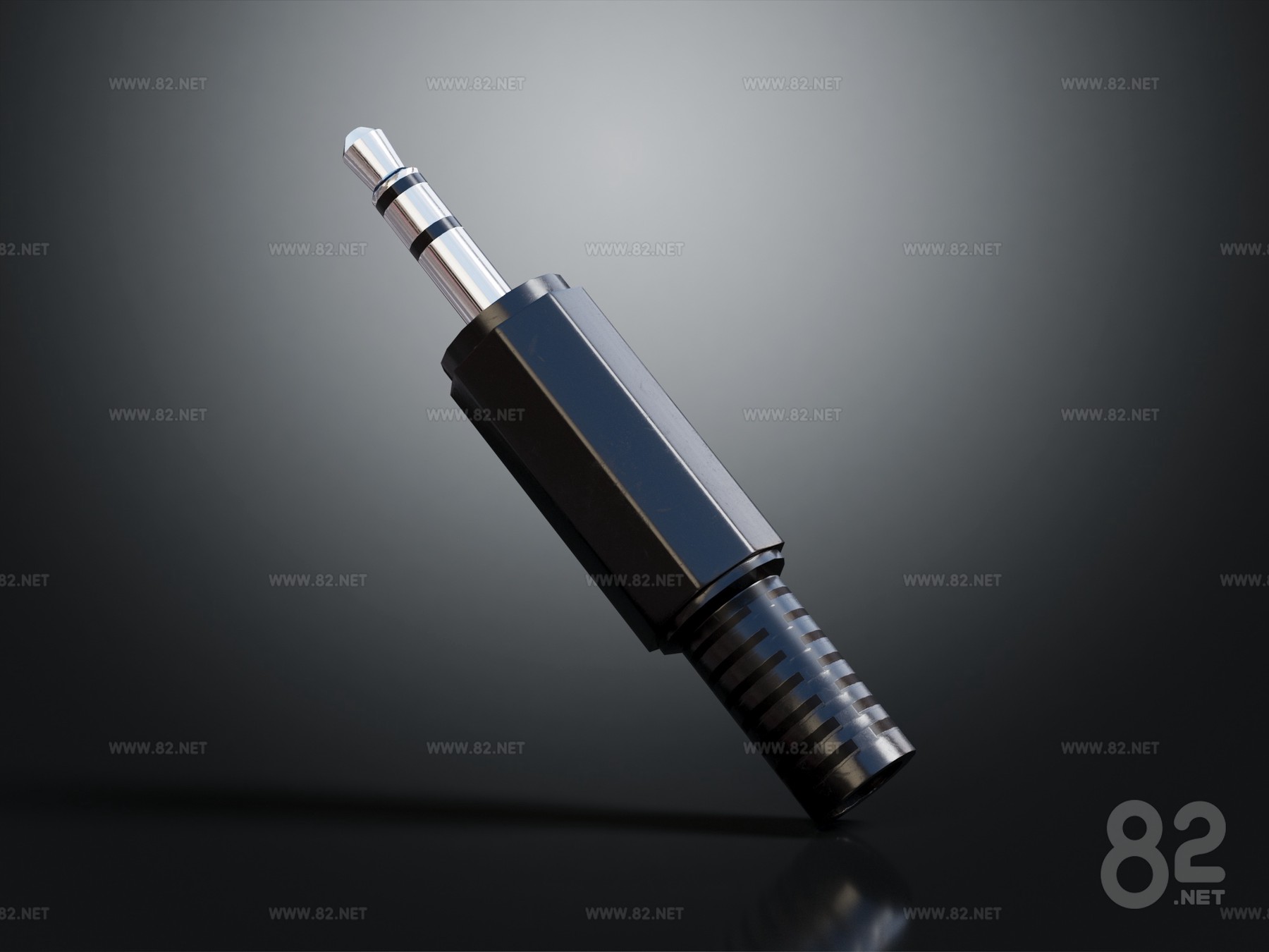 Headphone plug Audio plug 3d Model max | 82Models