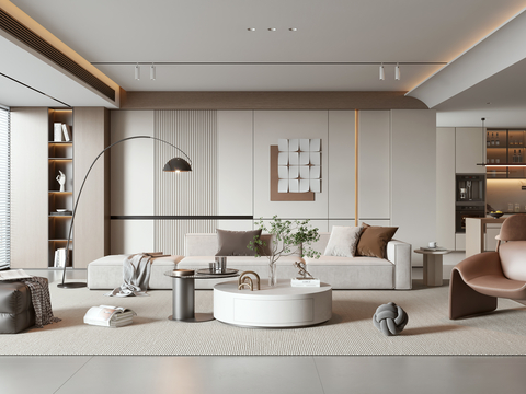 Modern Living&Dining Room