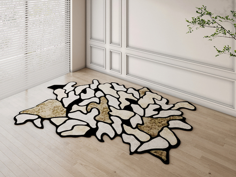 Geometric Carpet Shaped Carpet