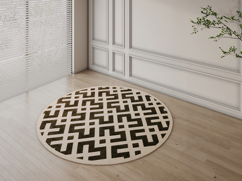 Round carpet