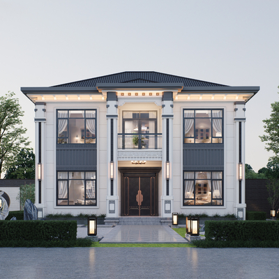 Neo-Chinese Style single-family villa
