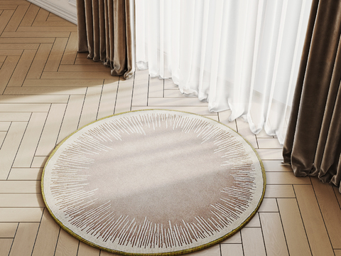 Round carpet