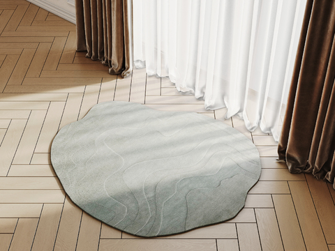 Geometric Carpet Shaped Carpet