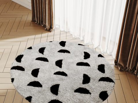 Round carpet