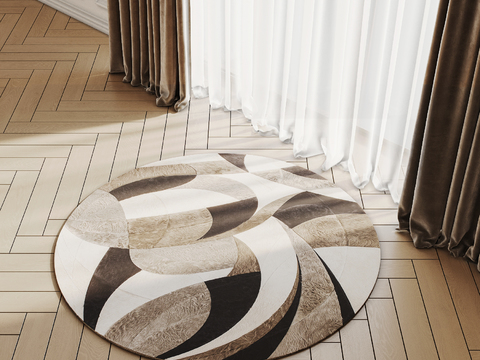 Round carpet