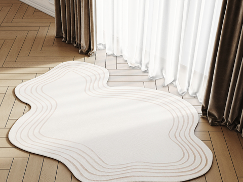 Geometric Carpet Shaped Carpet
