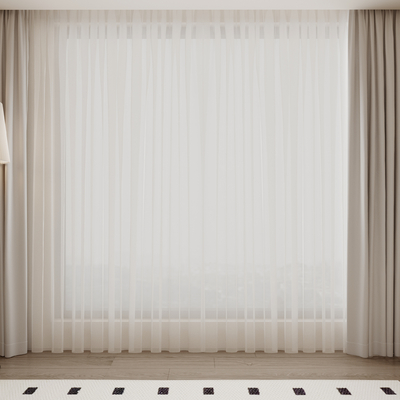 Modern Curtain Window Screen