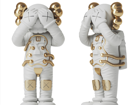 Kaws Tide Sculpture Doll Ornaments