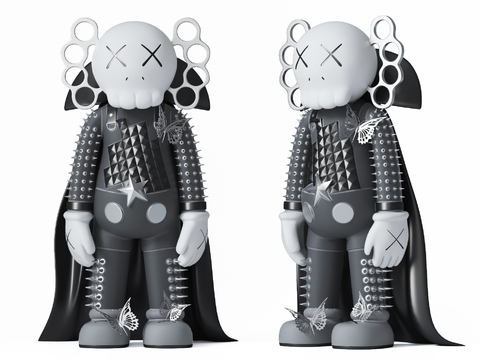 modern kaws doll toy
