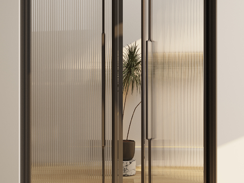 Changhong glass door single door